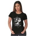 thumbnail image 4 of Popeye Anchor Tattoo Muscle Flex Women's T Shirt Ladies Tee Brisco Brands S, 4 of 5