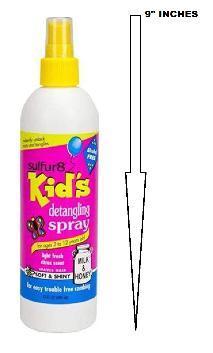 SULFUR8 Kids Detangling Spray (12oz) SULFUR8 Kids Detangling Spray (12oz)