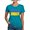 Teal, variant on CafePress - Ukraine Flag T Shirt - Womens Tri-blend T-Shirt