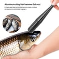 thumbnail image 2 of Portable Aluminum Alloy Fish Hammer Metal Fishing Bat With Heavy Head Eva Grip Fishing Tackle Accessory Sticks Hook Remover Carp Fishing Tackle Black,1* Fish Hammer,black, 2 of 8