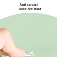 thumbnail image 4 of LEEYNEER Round Mouse Pad Single-sided Solid Color  Non-slip Pad Mouse Pad Suitable for Laptop Office Leather Gaming Mouse Pad, 4 of 5