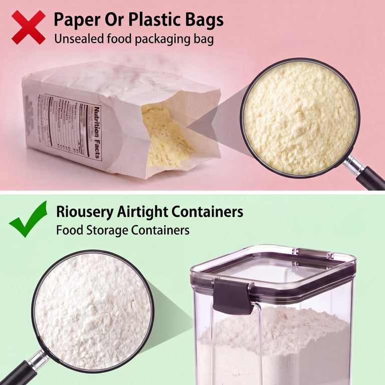 Airtight Food Storage Container Set, Five-Piece photo 5