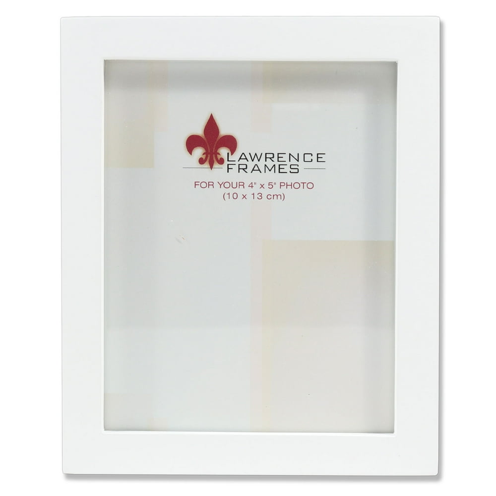 4x5 White Wood Picture Frame Gallery Collection