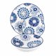 thumbnail image 2 of Vajilla Porcelana 12 Pzas Bouquet Azul Floral, 2 of 4