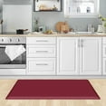 thumbnail image 7 of Kitchen Mat Cushioned Anti Fatigue Rug 17.3"x28" Waterproof, Non Slip, Standing and Comfort Desk/Floor Mats for House Sink Office (Black), 7 of 7