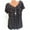 Black, variant on asdoklhq Maternity Clothes for Women,Women Plus Size Short Sleeves V-Neck Print Blouse Pullover Tops Shirt