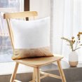 thumbnail image 5 of LALILO Throw Pillow Covers Wood White Wood Desk White Surface Wooden Cushion Cover 18" x 18", 2 Pack, 5 of 6