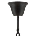 thumbnail image 4 of Modway Reflect Metal & Glass Pendant Lamp in Distressed Black/Clear, 4 of 5