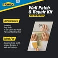 thumbnail image 4 of Homax Drywall Patch and Repair Kit, Wall Patch, 4"x4", White, 4 of 4