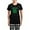 With Checker Pant, variant on CafePress - Lucky Women's Dark Pajamas - Women's Short Sleeve Print T-Shirt and Pants Dark Cotton Pajama Set