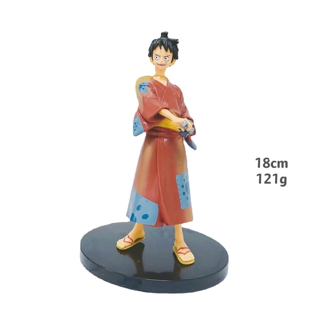 DXF Figura de One Piece de 18cm, 21 estilos, Wano Country, Wafuku, LUffy, Shanks, Kimono, Nami Zoro, figuritas con caja, modelo de Figura al por mayor