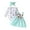 Mint Green, variant on GYRATEDREAM Infant Baby Girl Christmas Thanksgiving Outfit Ruffle Long Sleeve Romper Skirt Set Suspender Dress 3Pcs Clothes Set for 0-18M Beige