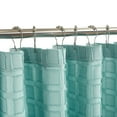 thumbnail image 2 of Better Homes & Gardens Clipped Fabric Shower Curtain, in Aquifer, 2 of 5