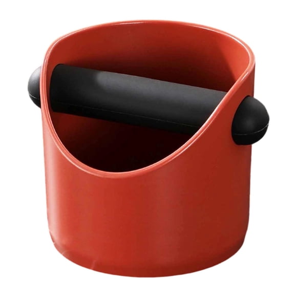Depósito de café con varilla extraíble, depósito de residuos de café expreso Rojo