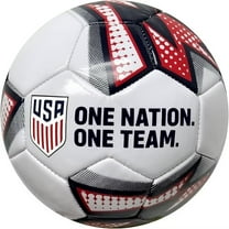 Icon Sports Soccer Ball U.S. One Nation One Team White/Red/Navy Size 4