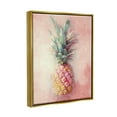 thumbnail image 4 of Stupell Industries Tropical Glam Pineapple Food & Beverage Painting Gold Floater Framed Canvas Art Print Wall Art, 17 x 21, 4 of 10