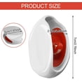 thumbnail image 4 of ShenMo 2 Pcs Enrouleur Automatique de Câble d'Écouteurs Boîte de Rangement pour Écouteurs Étui Filaire pour Écouteurs Enrouleur de Câble USB Chargeur pour Câble USB Écouteurs Filaires, 4 of 5