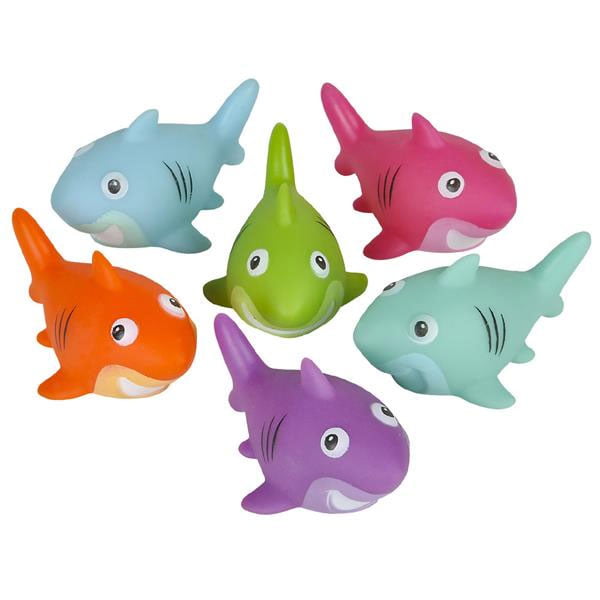 Deep Underwater 68 Pack Mini Plastic Sea Creature Toy Set Fish Bath Pool Toys 