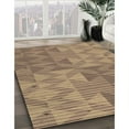 thumbnail image 3 of Ahgly Company Machine Washable Indoor Square Transitional Sienna Brown Area Rugs, 5' Square, 3 of 7
