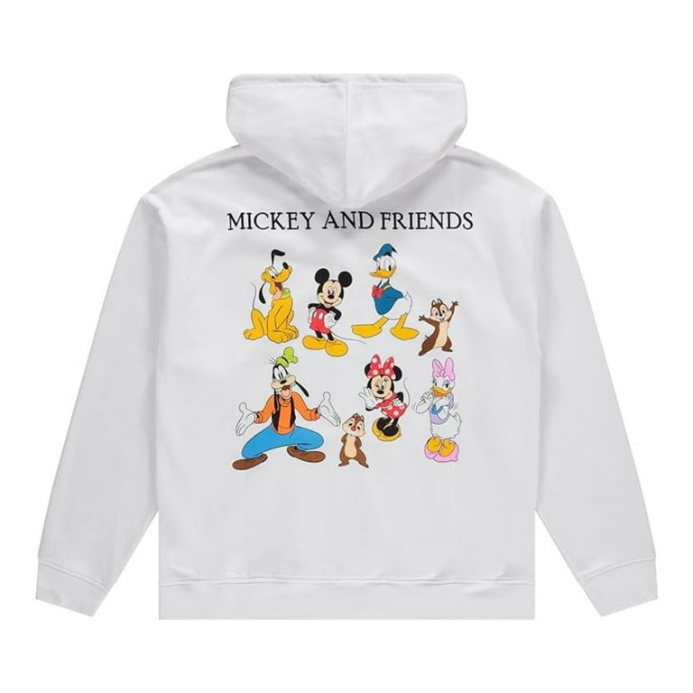 Disney Women's Hoodie, Printed Cartoon Zippered Mickey Mouse Disney Women's Hoodie, Printed Cartoon Zippered Mickey Mouse