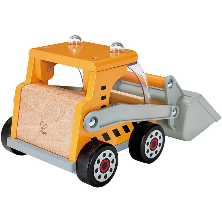 Hape Great Big Digger Wood Toddler Kids Bulldozer Truck Construction Vehicle Toy