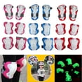 thumbnail image 3 of Equipo de Protección Set Skateboarding Muñeca Rodilleras Coderas Protectores , , METRO Rosado, 3 of 8
