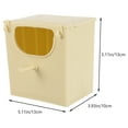 thumbnail image 2 of Hatching Box Light Yellow 1Pack 5.11x5.11x3.93Inch, 2 of 4