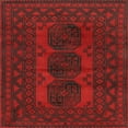 thumbnail image 1 of Ahgly Company Indoor Square Traditional Red Persian Area Rugs, 6' Square, 1 of 6