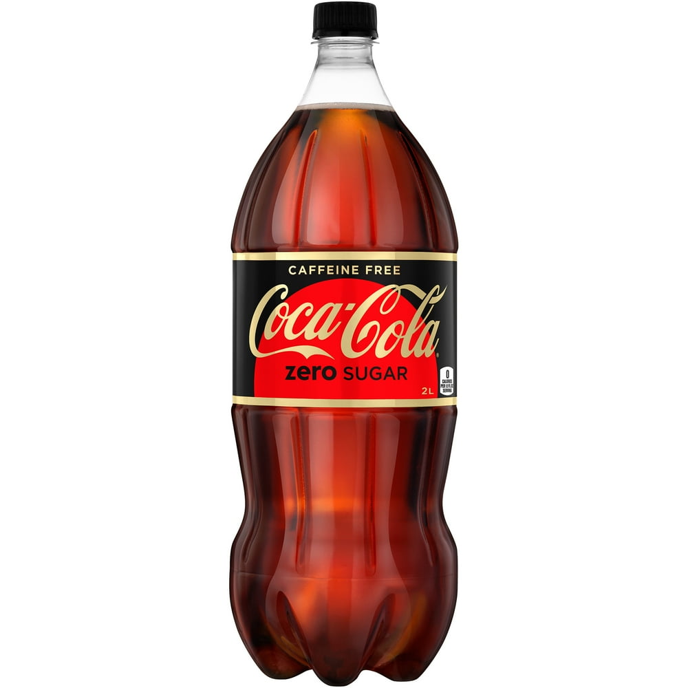 CocaCola Zero CaffeineFree Soda Soft Drink, 2 Liters