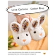 thumbnail image 5 of hirigin Kids Boys Girls Warm Slippers Toddler Cute Cartoon Rabbit Animals Slippers Autumn Winter Anti-Slip Soft Sole House Indoor Shoes, 5 of 8