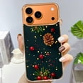 thumbnail image 3 of Case For Apple iPhone Air / 17 Pro / 17 Pro Max Series Case, Slim Thin Transparent Flexible Clear TPU Shockproof Phone Case For iPhone 17 Series, Christmas fir branches, 3 of 6