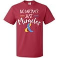 thumbnail image 3 of Inktastic No Mistakes, Just Miracles Down Syndrome Awareness T-Shirt, 3 of 5