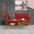 thumbnail image 1 of vidaXL Coffee Table Smoked Oak 100x49.5x43 cm Engineered Wood, 1 of 4