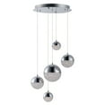 thumbnail image 2 of ET2 E31227-20PC 20 in. Eclipse LED Multi-Light Pendant Ceiling Light, Polished Chrome, 2 of 2