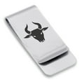 thumbnail image 1 of Stainless Steel Year of the Ox Zodiac Classic Slim Money Clip Credit Card Holder, 1 of 2