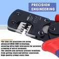 thumbnail image 3 of Conectores micropines HKS de barril abierto para crimpar Tool, 0,03 a 0,52 mm², 3 of 6
