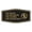 Black Gold, variant on Fancy No Sales, No Religion, No Flyers, No Soliciting Sign (Black /Gold) - Small