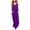 Purple, variant on Riforla Women's Boho Beach Dress Irregular Neckline Pocketed Maxi Dress Casual Summer EU/US Sizes Women Mother of The Bride Dresses XXL
