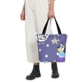 thumbnail image 4 of Lsque Bluey Pattern Beach Tote,Shoulder Handbag,Spacious Tote Bag,Lightweight Travel Bag,Versatile Shopping Bag, 4 of 6