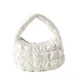 thumbnail image 3 of 2024 New Korea Cloud Bags para mujer Mini bolso de mano acolchado circular para teléfono elegante llavero bolso de mano plisado debajo del brazo, 3 of 5