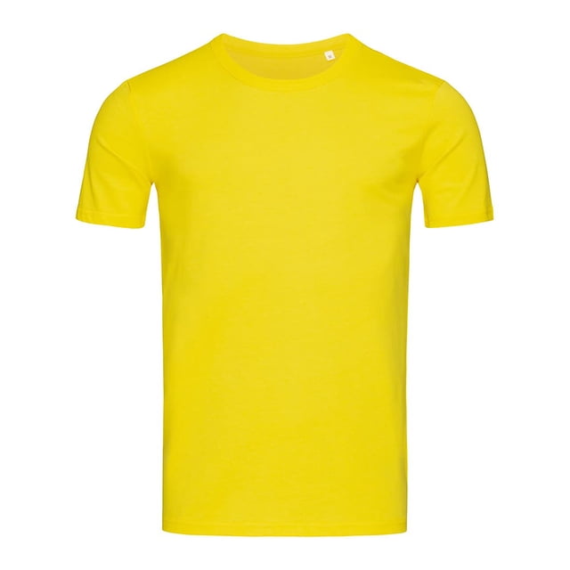Stedman Stars - Camiseta de cuello redondo modelo Morgan para hombre (Amarillo Daisy)