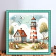 thumbnail image 2 of Hilo Algodón Ecológico Bordado Punto Cruz Impreso Faro 11CT 40x40cm, 2 of 9