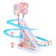 thumbnail image 1 of Electric Pig Climbing Stairs Slide Set Nios Juguete LED Música Luces 9 Cerdos Sunnimix Cerdo subir escaleras, 1 of 7