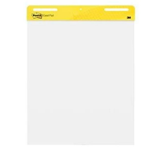 Post-it 559 VAD 4PK 25 x 30 Po Super Sticky Tapis de Chevalet, Blanc - Lot de 4
