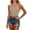 Khaki, variant on Women Ribbed Knit Tank Tops for Women Built in Bra Sleeveless Cami Crop Top Casual Layering Summer Wear
