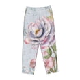 thumbnail image 4 of Haiem Vintage Rose Women's Pajama Pants Ultra Lightweight Pjs Bottoms Sleepwear Bottom Pants With Pocket Drawstring-Medium, 4 of 9