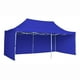 thumbnail image 1 of Toldo Plegable Ilios Innova con Paredes Azul 600 cm x 300 cm 100% Impermeable Acero Reforzado, 1 of 9