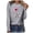 Gray——Ideal for Gifts, variant on Oiangi Women's Breast Cancer Shirts Pink Ribbon Long Sleeve Crewneck T-Shirts Fall Casual Awareness Support Tops Blue S