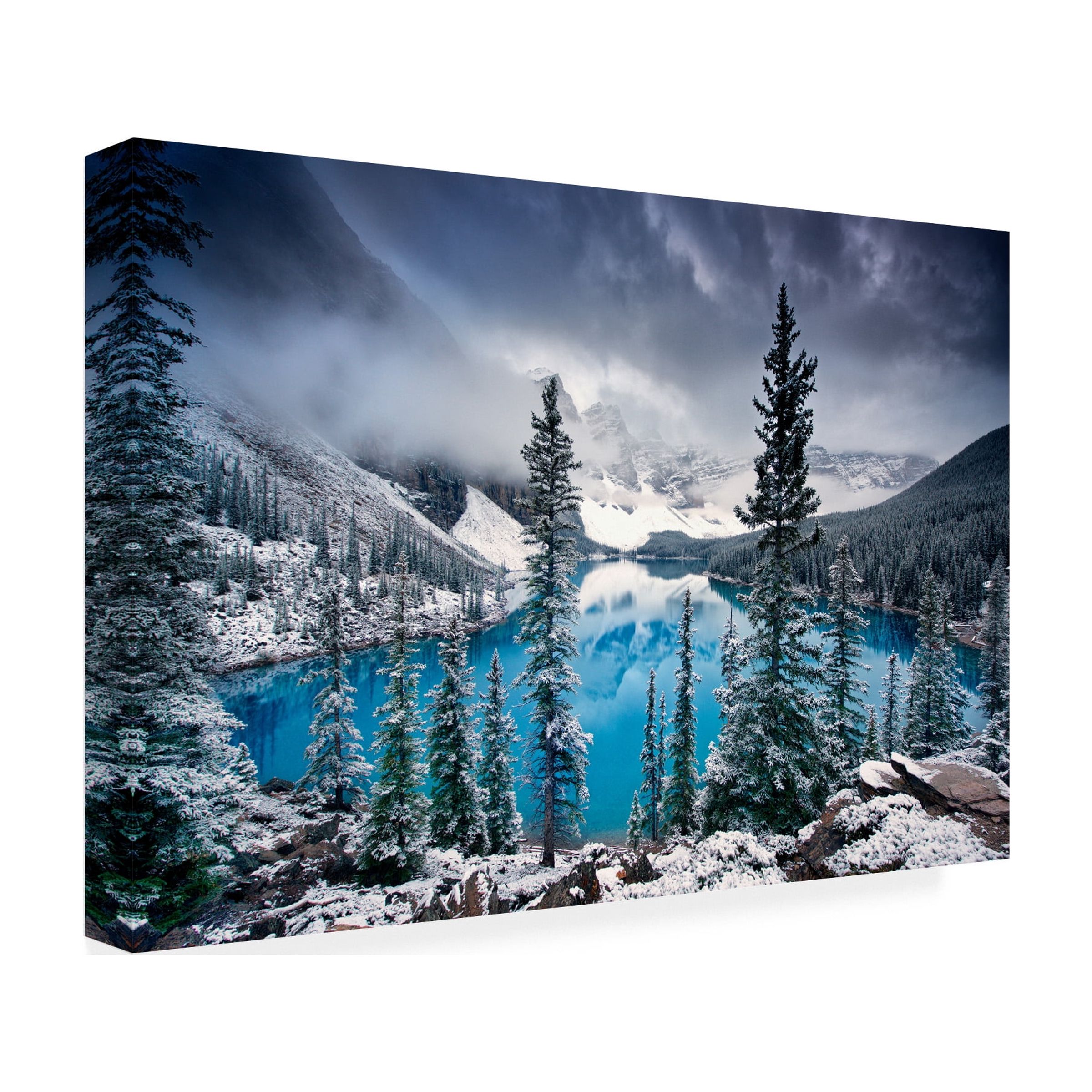 Trevor Cole 'Morning Blues' Canvas Art