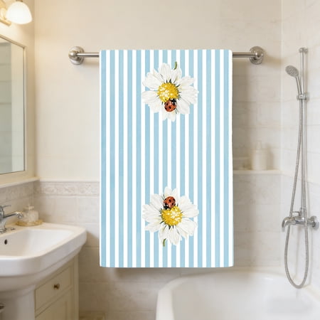 ddioayh Easter Kitchen Towels Super Absorbent Microfiber Tea Towels 40x60cm Spring Summer Decorative Hand Towels with Bunny Design for Quick Drying